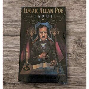 New Edgar Allan Poe Tarot Cards Deck Macabre Rose Wright Eugene Smith Spiritual